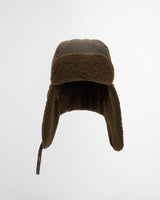 Olive Morar Waxed Trapper Hat