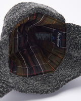 Black Sandbay Quilted Trapper Hat