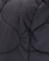 Black Sandbay Quilted Trapper Hat
