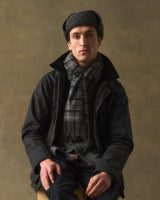 Black Sandbay Quilted Trapper Hat