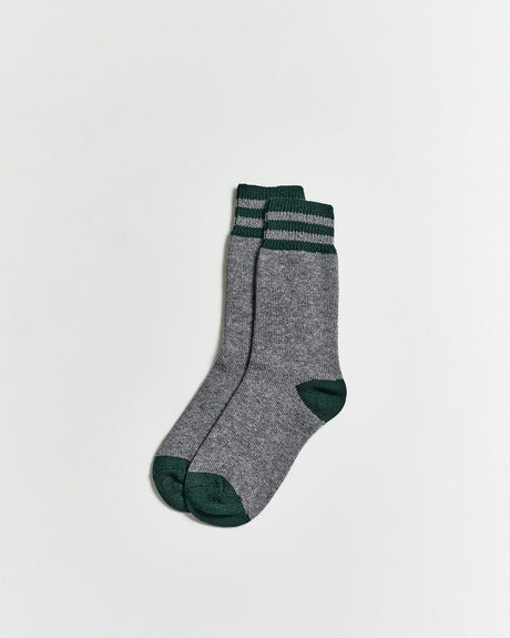 Mid-Grey-_-Green-Cashmere-Blend-Women_s-Socks