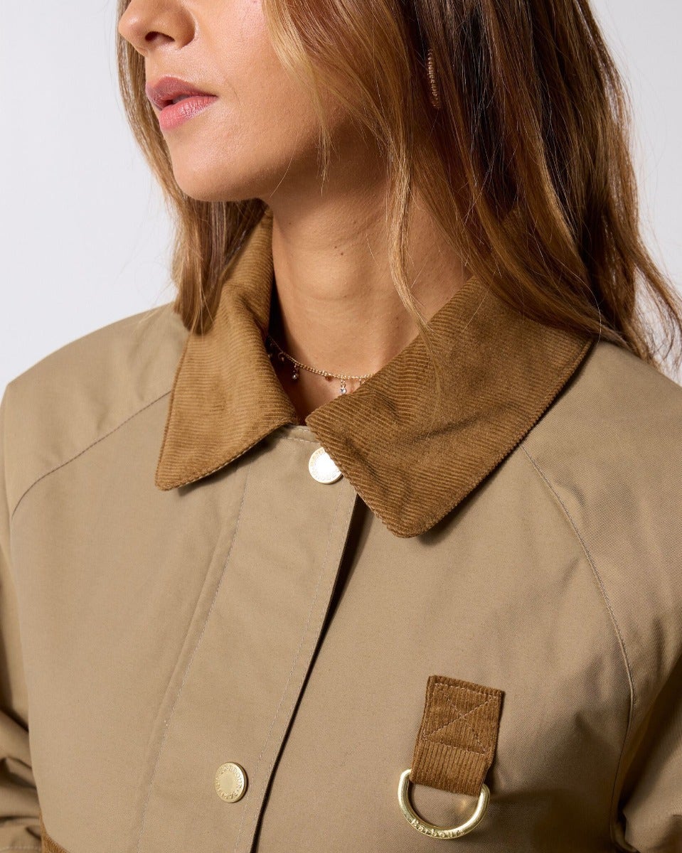 Military Brown Phoebe Casual Jacket