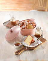 Marshmallow Cocotte 24cm Lidded Non-Stick Cooking Pot