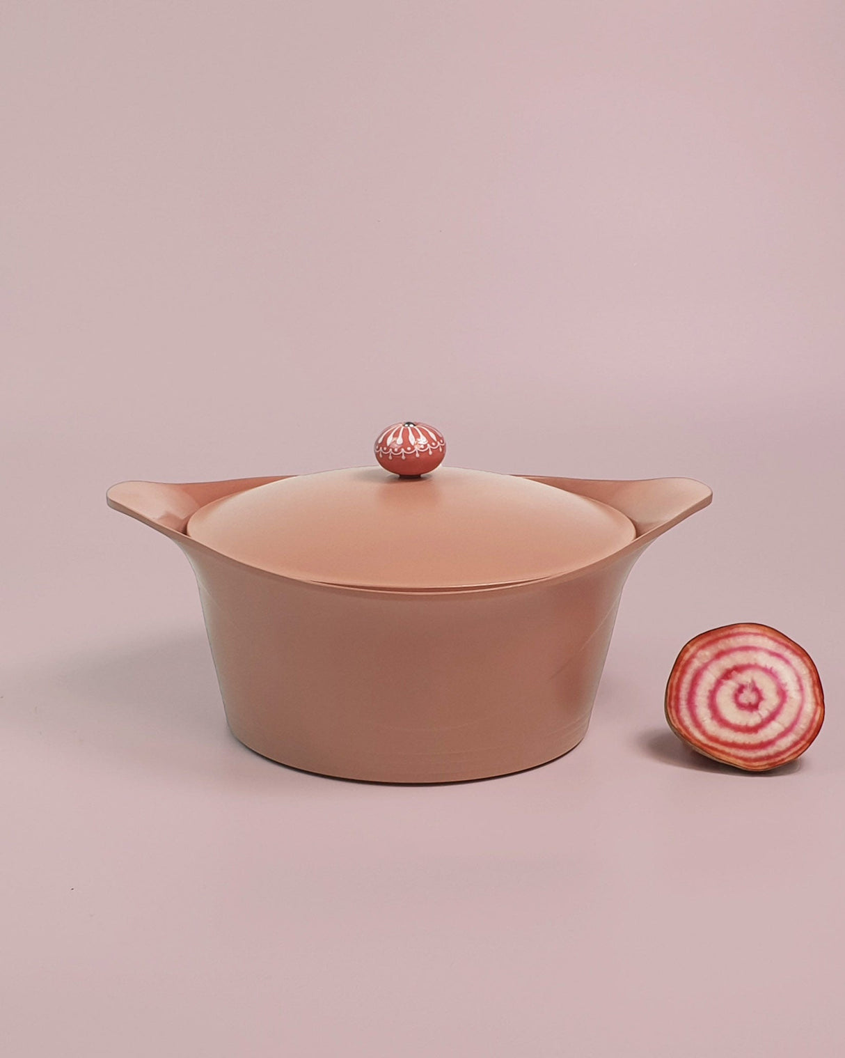 Marshmallow Cocotte 24cm Lidded Non-Stick Cooking Pot