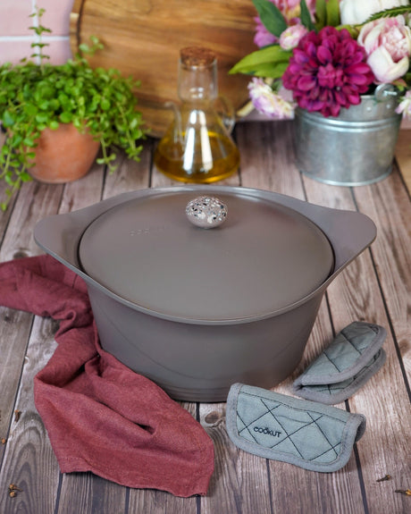 Mocha-Cocotte-24cm-Lidded-Non-Stick-Cooking-Pot