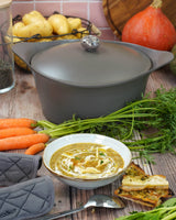 Mocha Cocotte 24cm Lidded Non-Stick Cooking Pot
