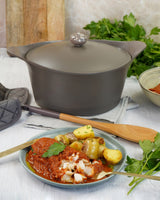 Mocha Cocotte 24cm Lidded Non-Stick Cooking Pot