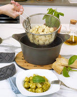 Mocha Cocotte 24cm Lidded Non-Stick Cooking Pot