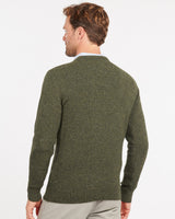 Dark Seaweed Tisbury Crew Neck Jumper