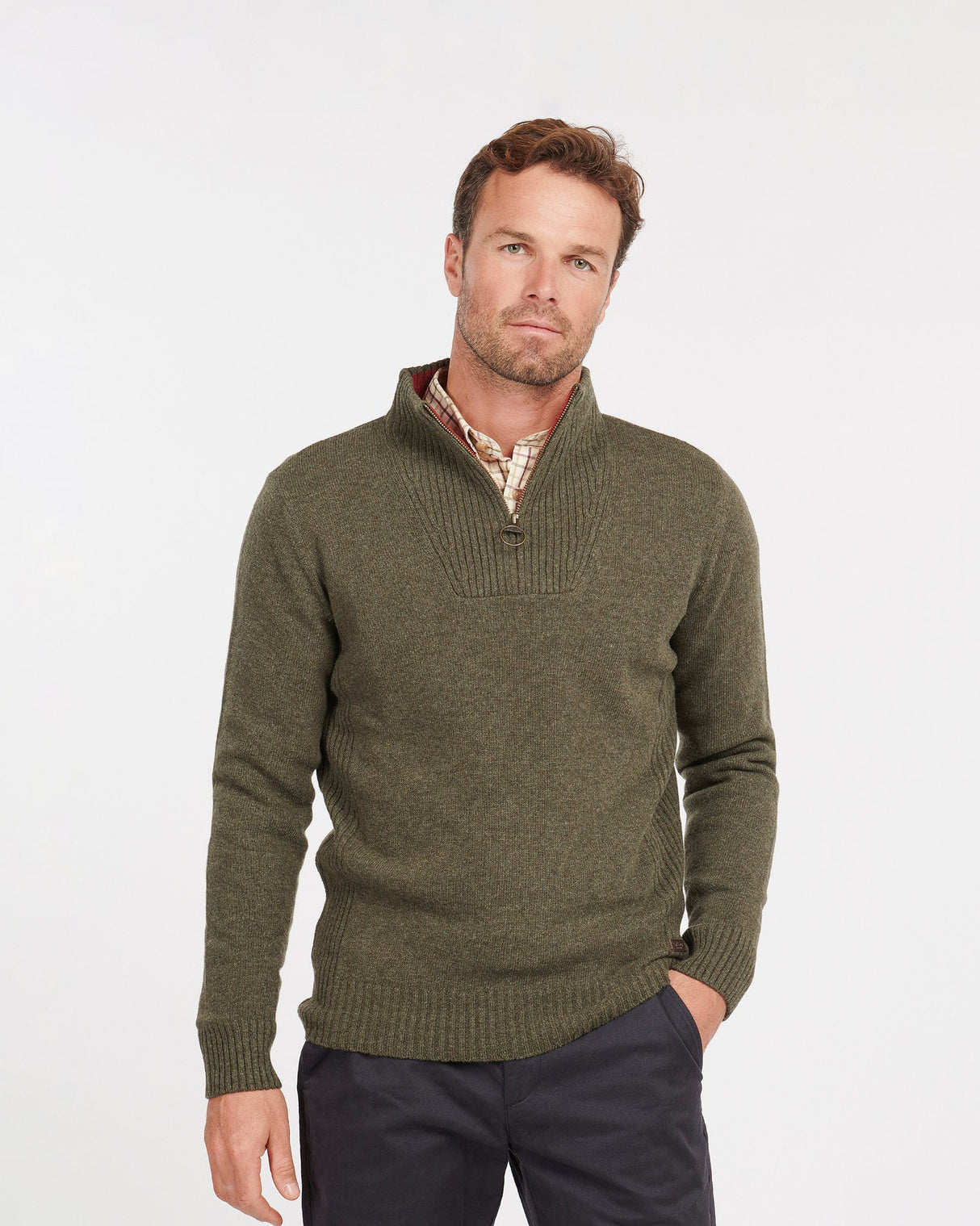 Seaweed Nelson Half Zip Jumper