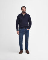 Navy Nelson Half Zip Jumper