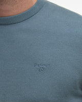 Vintage Teal Pima Crew Neck Jumper