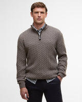 Military Marl Ramdsden Half Zip Jumper