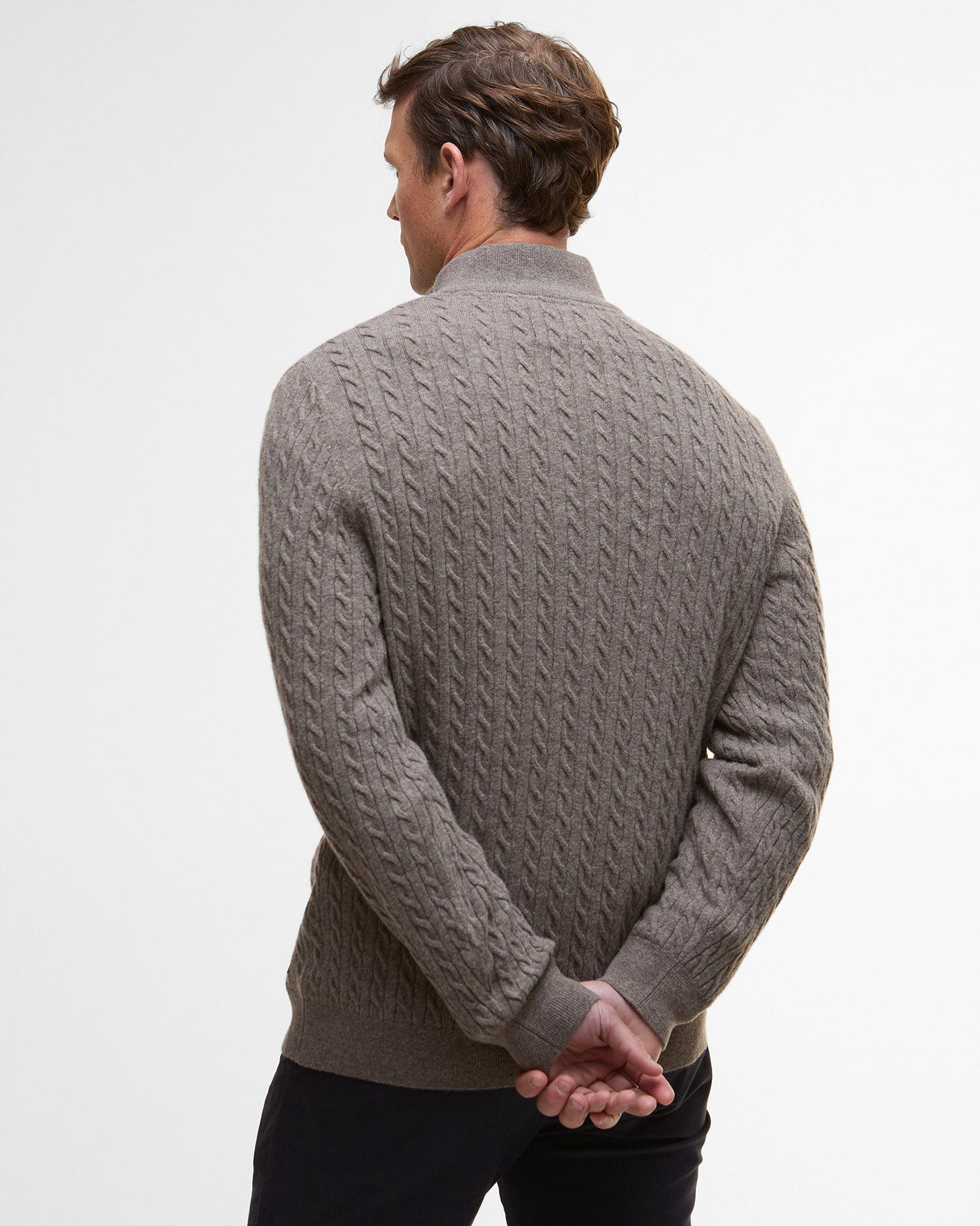 Military Marl Ramdsden Half Zip Jumper