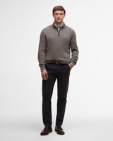 Military Marl Ramdsden Half Zip Jumper