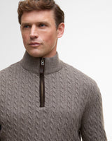 Military Marl Ramdsden Half Zip Jumper