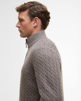 Military Marl Ramdsden Half Zip Jumper