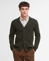 Olive Mainland Knitted Cardigan