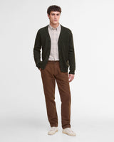 Olive Mainland Knitted Cardigan