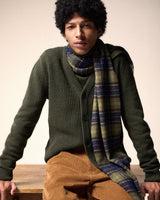 Olive Mainland Knitted Cardigan