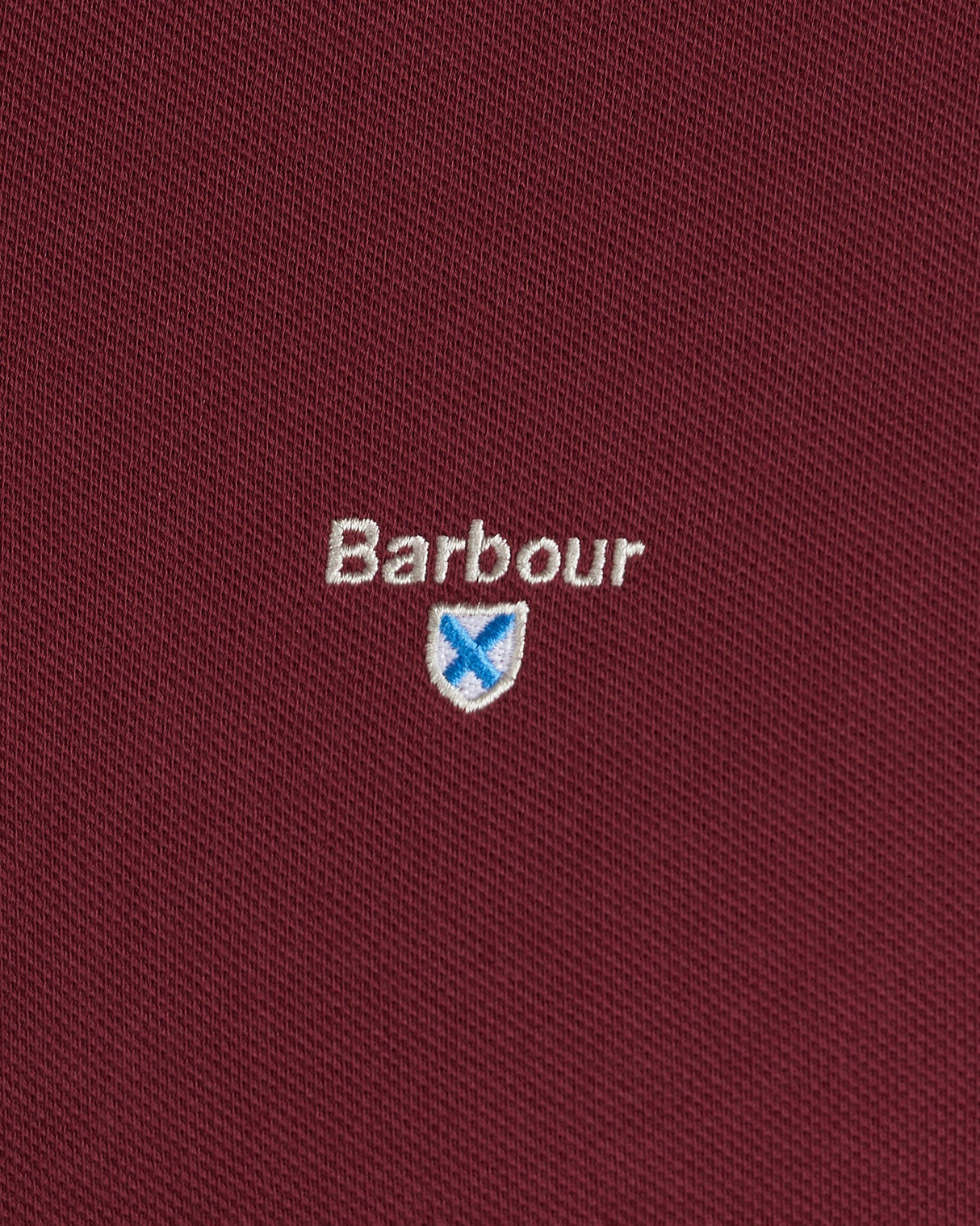 Ruby Tartan Pique Polo T-Shirt
