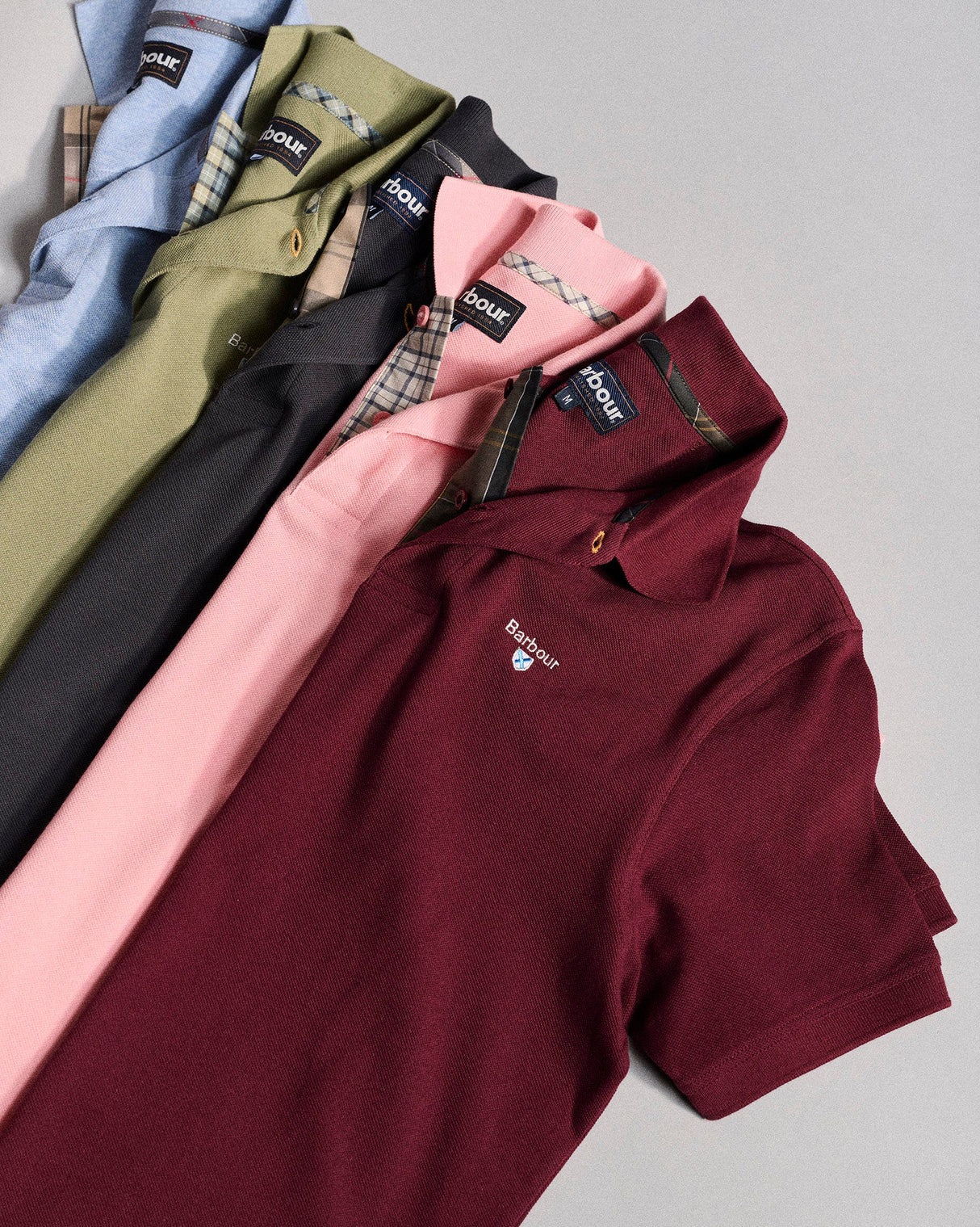 Ruby Tartan Pique Polo T-Shirt