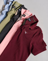 Ruby Tartan Pique Polo T-Shirt