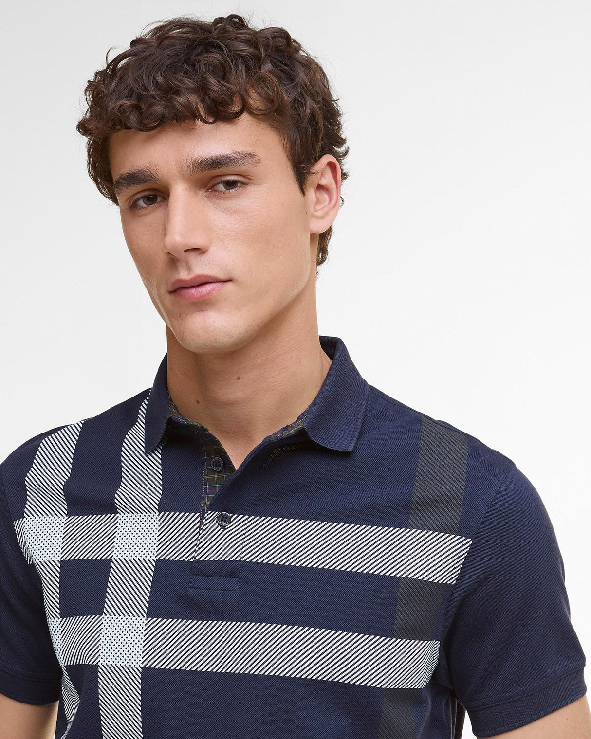 Navy Blaine Polo T-Shirt