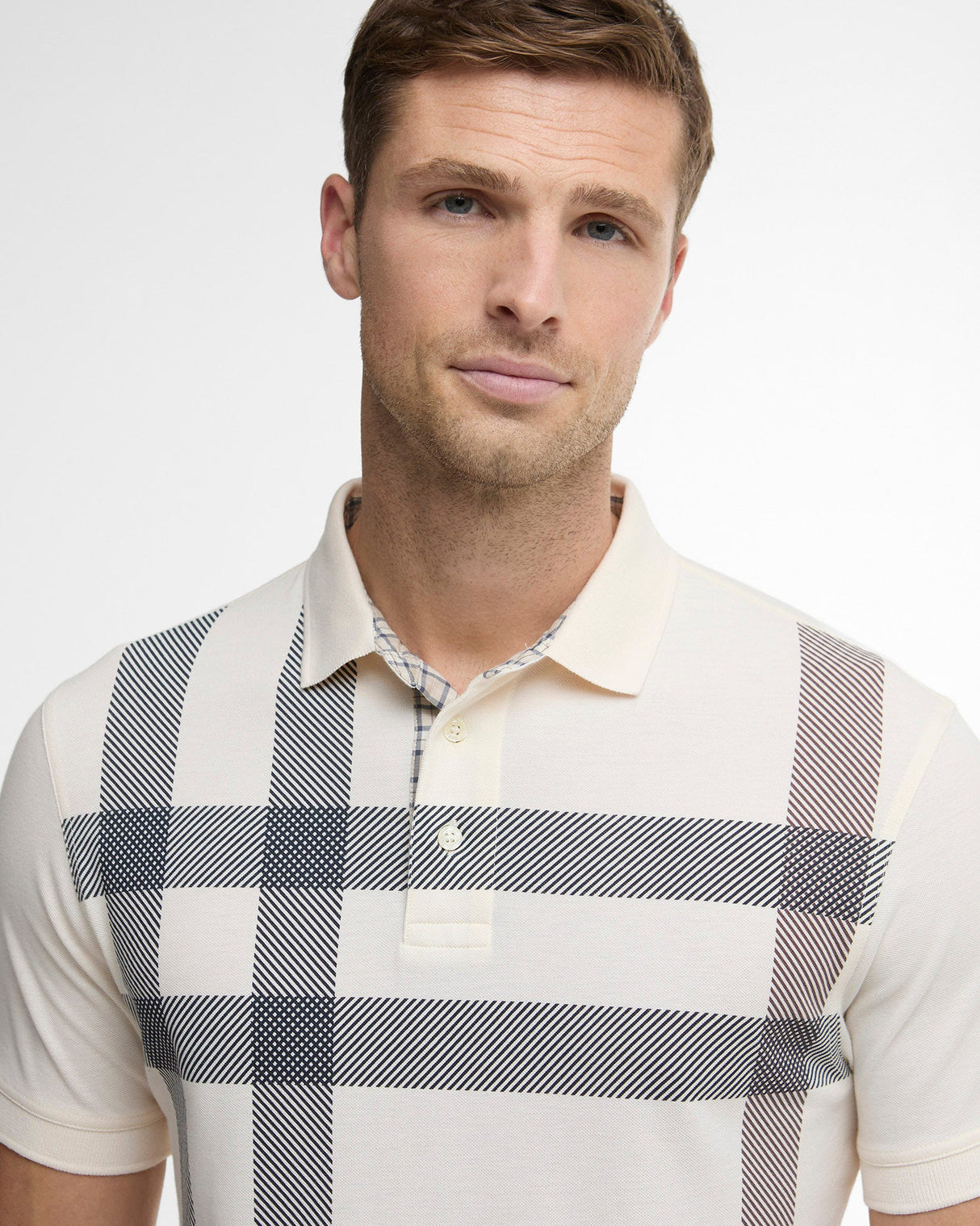 Whisper White Blaine Polo T-Shirt