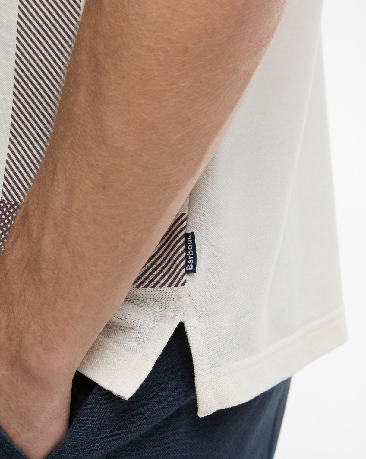 Whisper White Blaine Polo T-Shirt