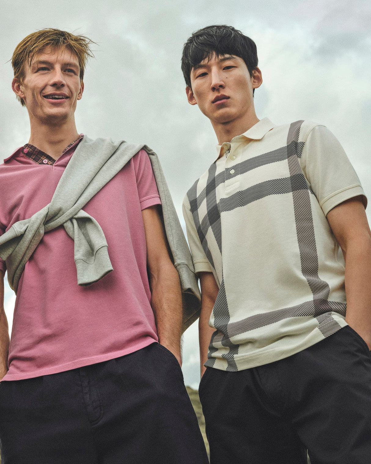 Whisper White Blaine Polo T-Shirt