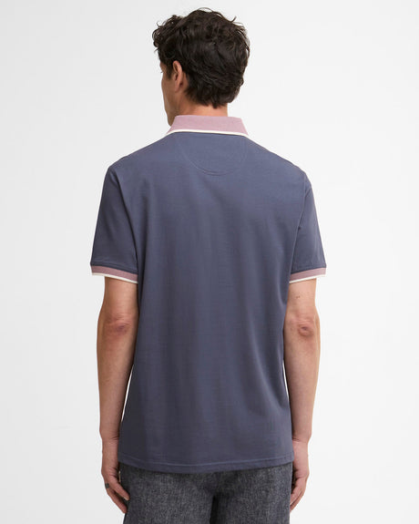 Washed-Navy-Cornsay-Polo-T-Shirt