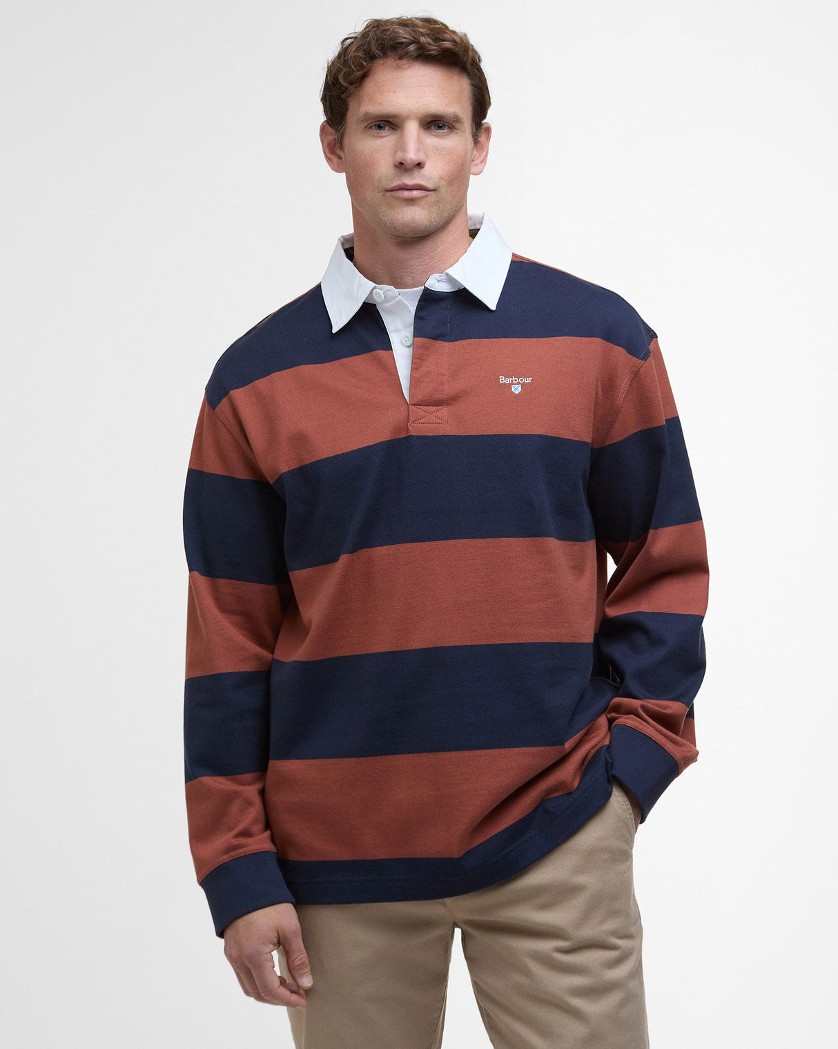 Navy-&-Rust-Broome-Rugby-Shirt