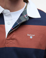 Navy & Rust Broome Rugby Shirt