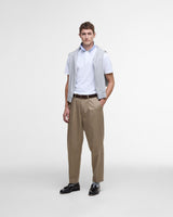 White Oxford Tailored Fit Polo Shirt