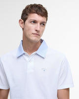 White Oxford Tailored Fit Polo Shirt