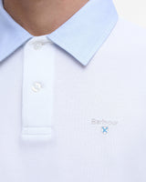 White Oxford Tailored Fit Polo Shirt