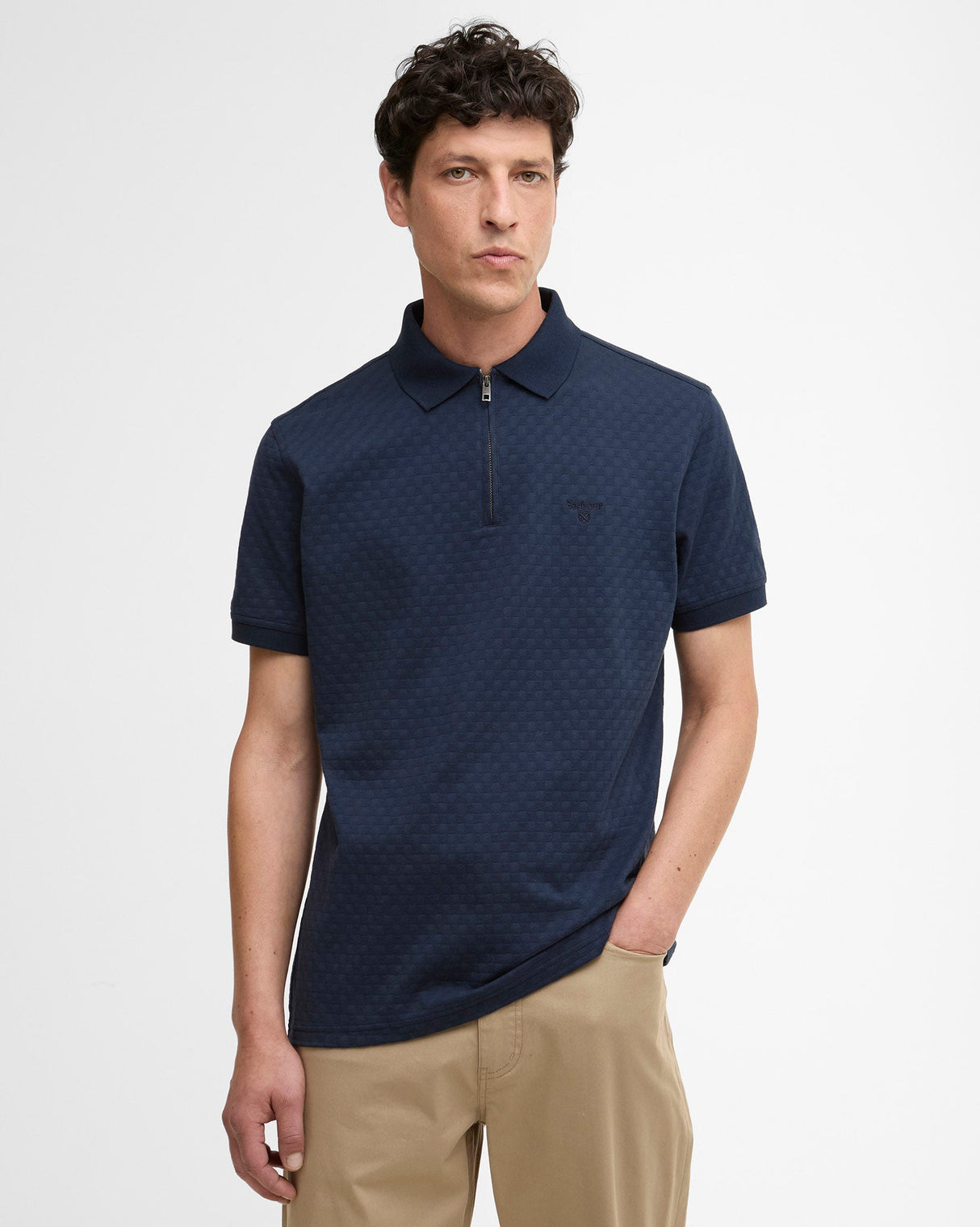 Navy-Hockham-Polo-T-Shirt