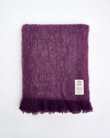 Heather Mohair Throw