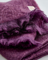 Heather Mohair Throw