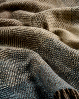 Storm Mohair Tweed Throw