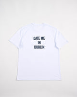 White-Morgan-'Date-Me-In-Dublin'-T-Shirt