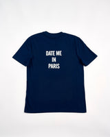 Navy-Morgan-'Date-Me-In-Paris'-T-Shirt-