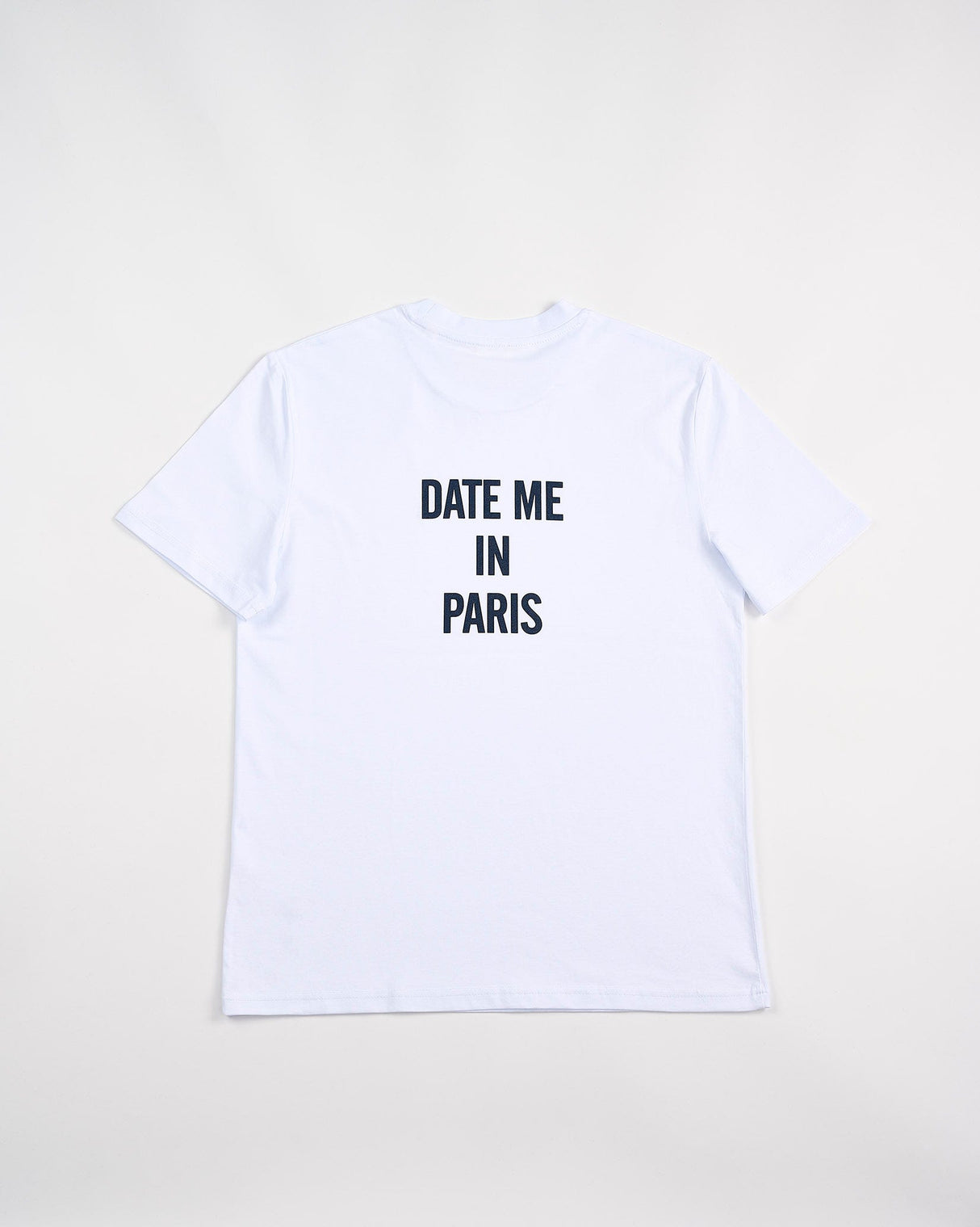 White-Morgan-'Date-Me-In-Paris'-T-Shirt