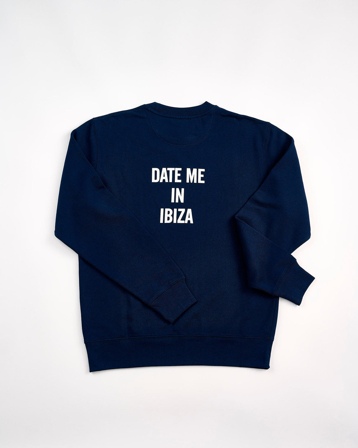 Navy-Augustin-'Date-Me-In-Ibiza'-Sweatshirt