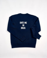 Navy-Augustin-'Date-Me-In-Ibiza'-Sweatshirt