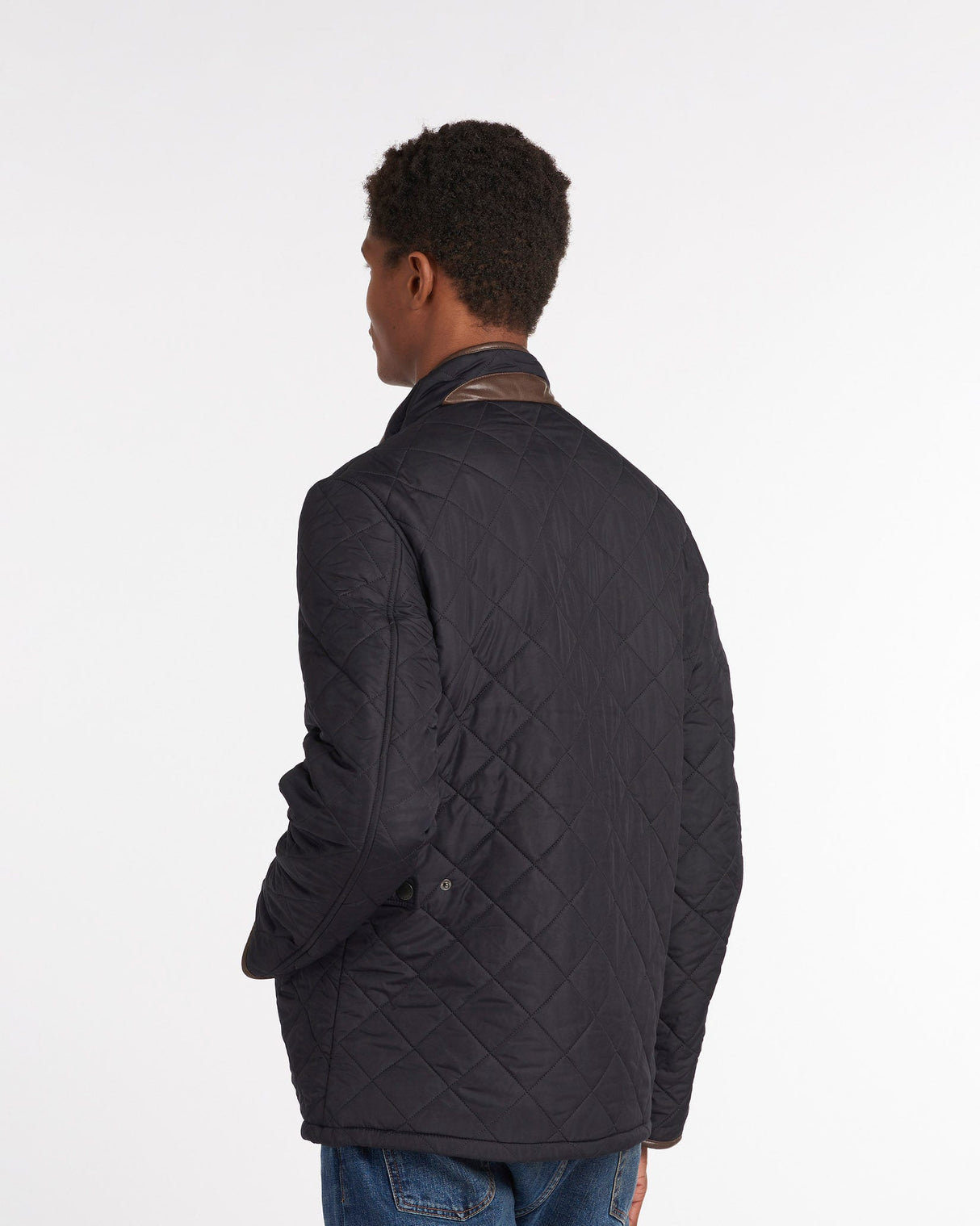 Navy Powell Quilt Jacket