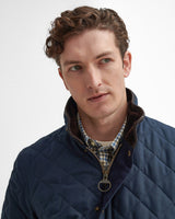 Navy Lydford Quilted Jacket