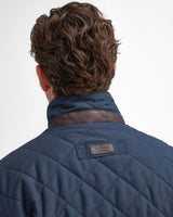 Navy Lydford Quilted Jacket