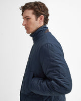 Navy Lydford Quilted Jacket